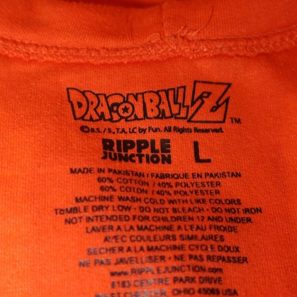 Dragonball Z Kame Symbol Zip-Up Hoodie - Picture 3 of 3